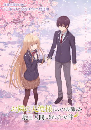 مسلسل انمي Otonari no Tenshi-sama ni Itsunomanika Dame Ningen ni Sareteita Ken مترجم