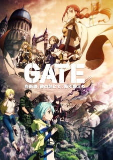 مسلسل انمي Gate: Jieitai Kanochi nite, Kaku Tatakaeri مترجم